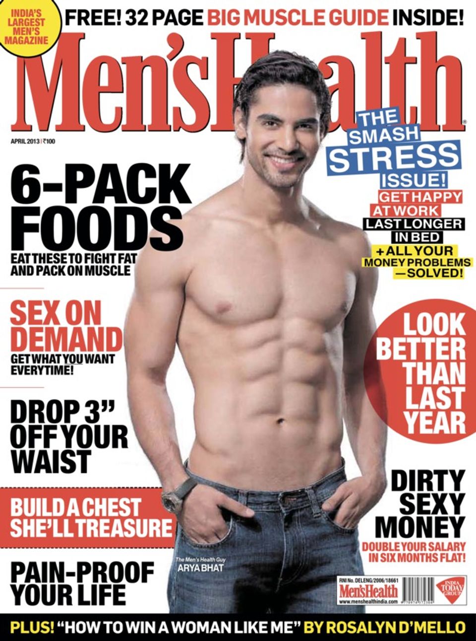Men's Health IndiaApril 2013 Magazine Get your Digital Subscription
